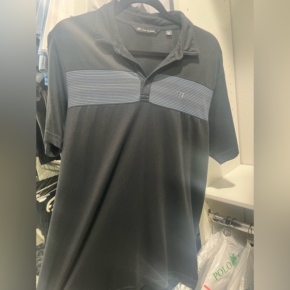 Travis Mathew black Polo